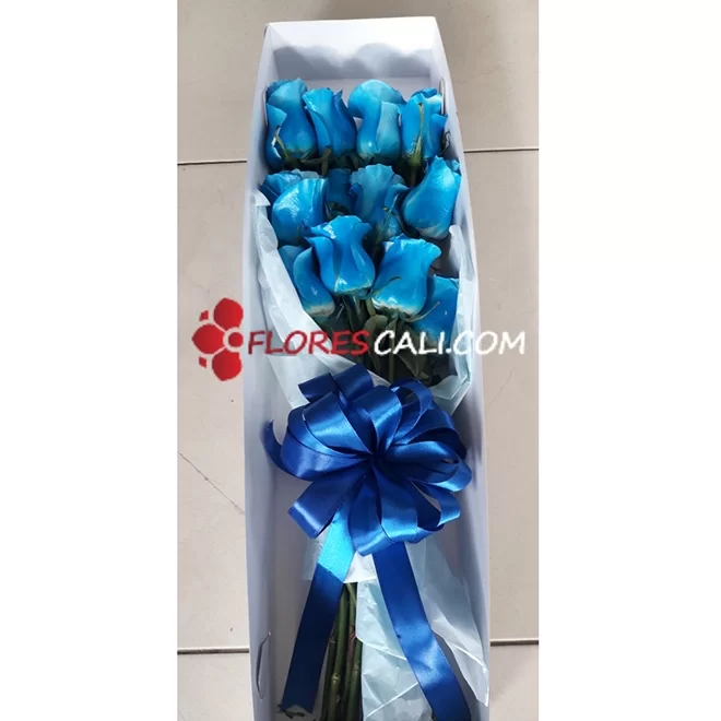 Caja de rosas cali detalle dia de la Madre 