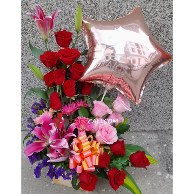 Arreglo floral surtido para ti en cali