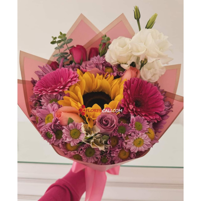 Bouquet variedad coquette en cali