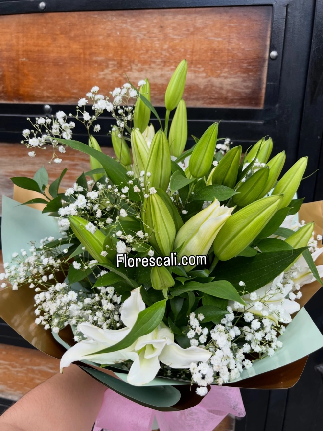 Bouquet de lirios floristerias en cali 