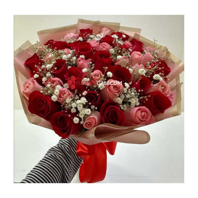 Bouquet de rosas para ti floristeria en cali