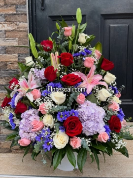 Arreglo imperial surtido flores cali
