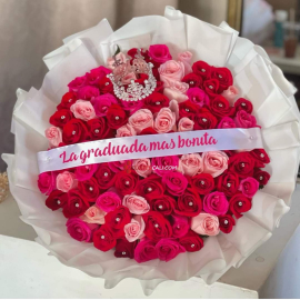 Bouquet graduación rosas flores en cali