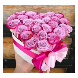 Corazon de rosas mora en leche en cali