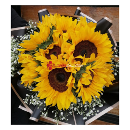 Bouquet de girasoles para ti 