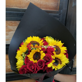 Bouquet rosas rojas elegencia - 8 de marzo cali