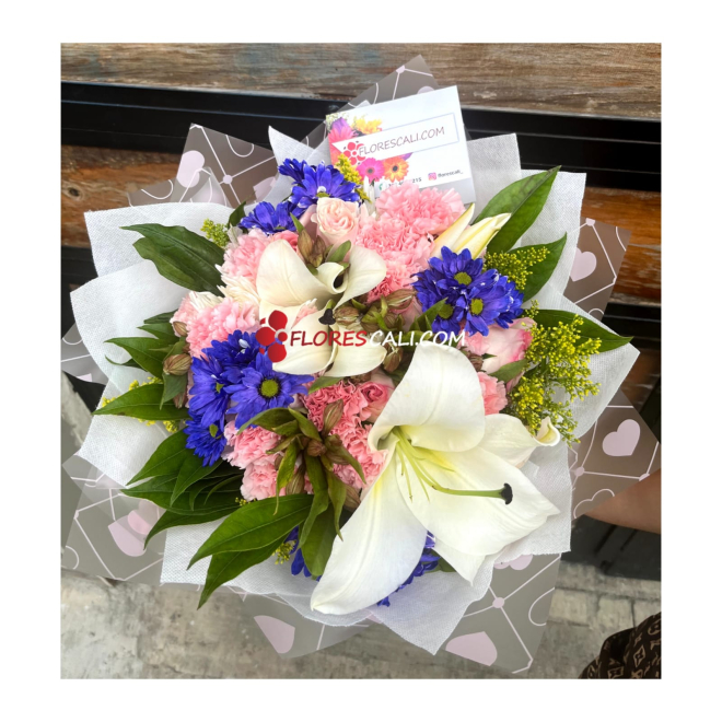 Bouquet variedad de flores para ella cali