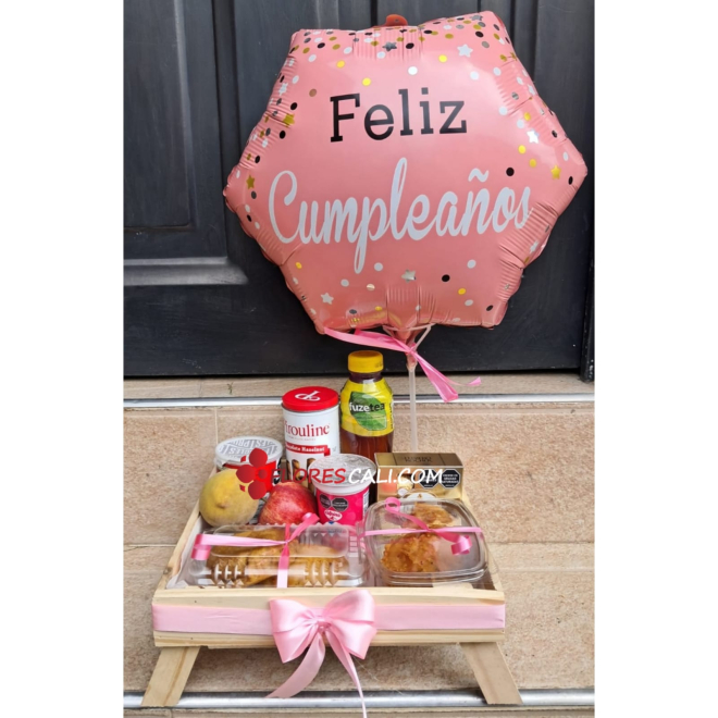 Media tarde cumpleaños flores cali