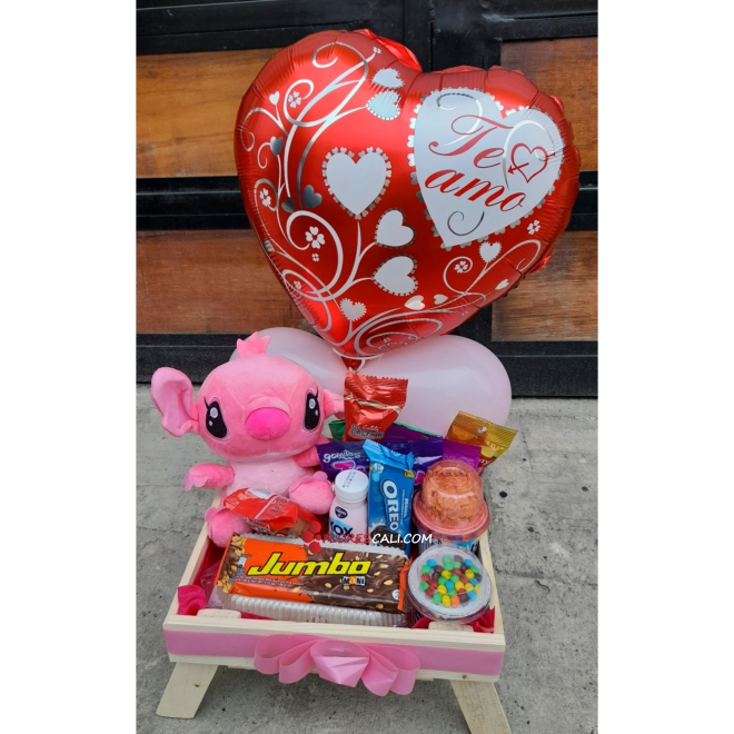 Media tarde dulce para regalar flores cali