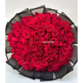 Bouquet de 100 rosas Dia de la Madre flores en cali