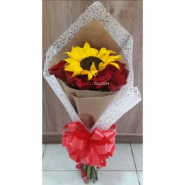 Bouquet circular amor, ramos para enamorar 
