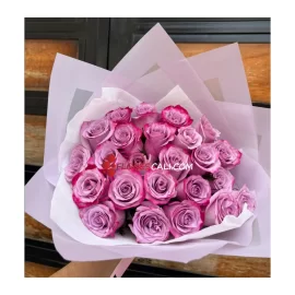 Bouquet x24 rosas mora en leche, ramos de flores para regalar